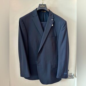 Brooks Brothers Regent Fit Navy Blue Suit (46R Jacket / 42Wx32L Pants)